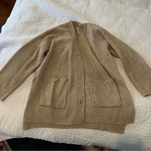 Oversized cozy sweater